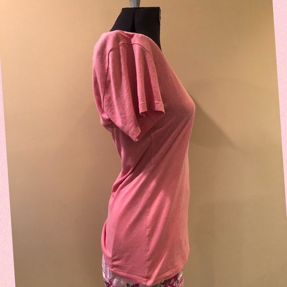 🚫Sold🚫Victoria’s Secret pink soft cotton scoop T - Picture 6 of 8